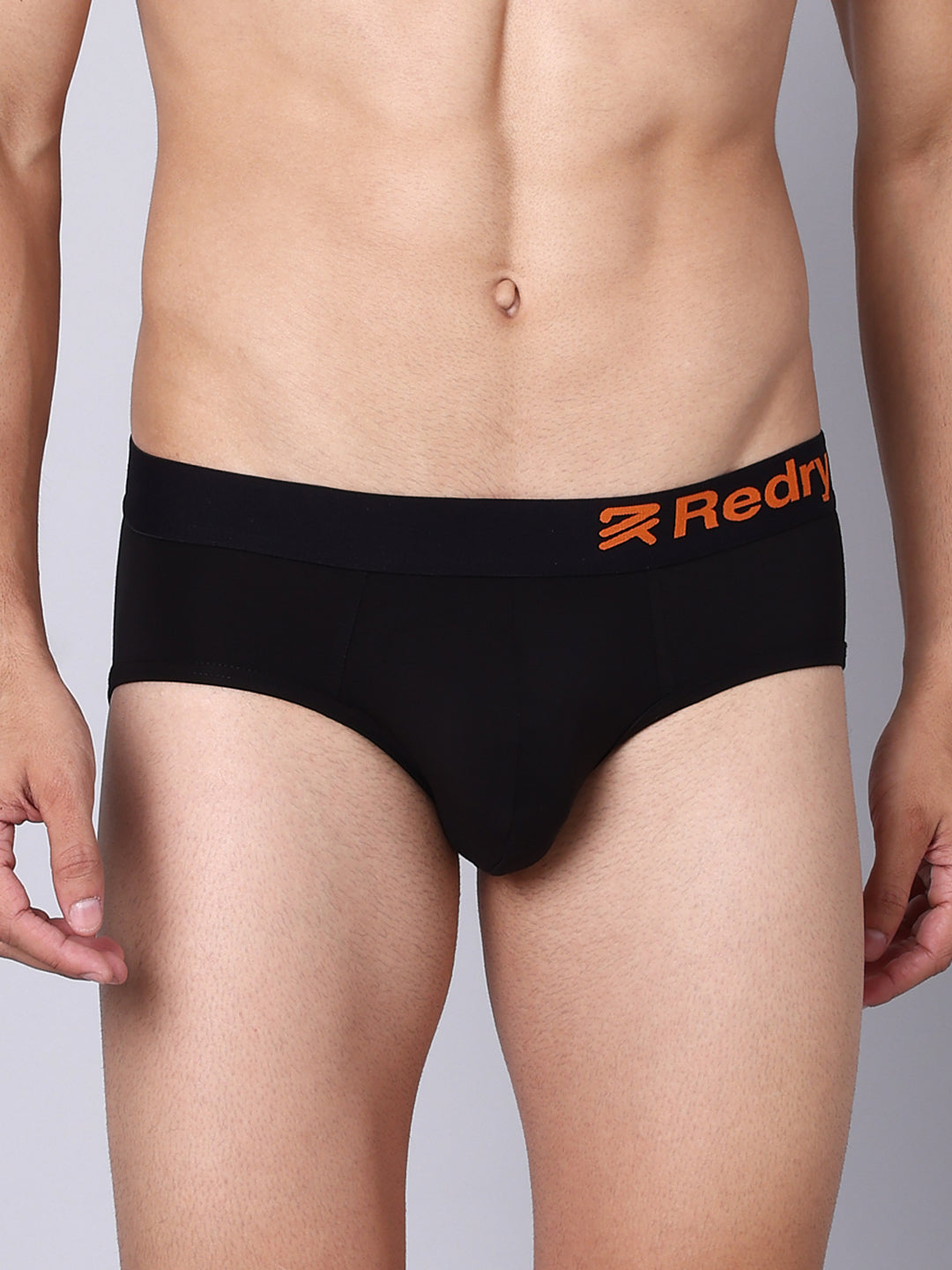Premium Men's Micro Modal Elastane Brief- Jet Black