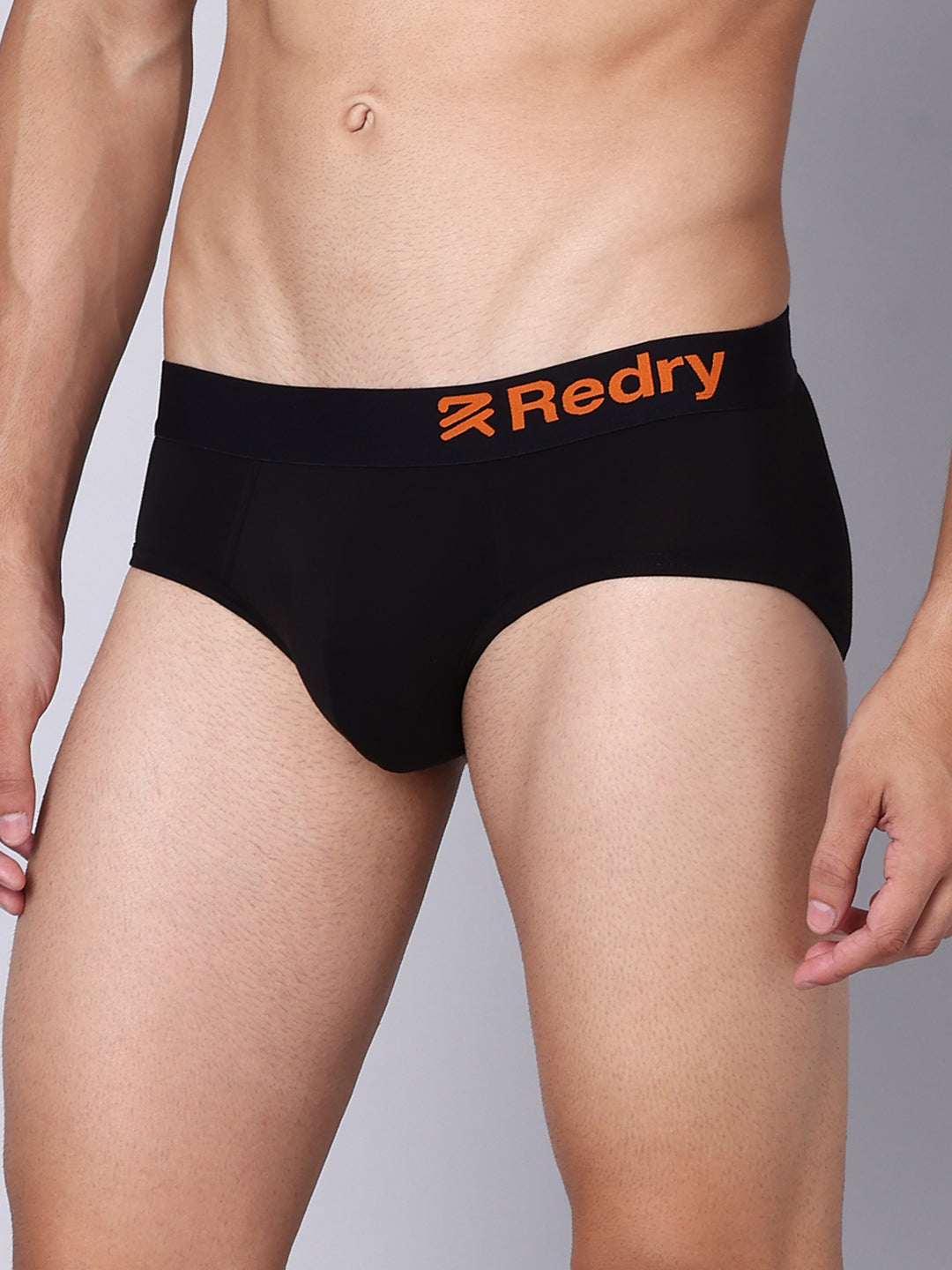 Premium Men's Micro Modal Elastane Brief- Jet Black