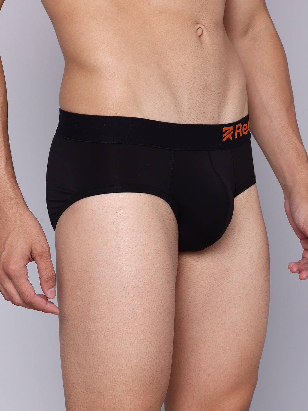 Premium Men's Micro Modal Elastane Brief- Jet Black