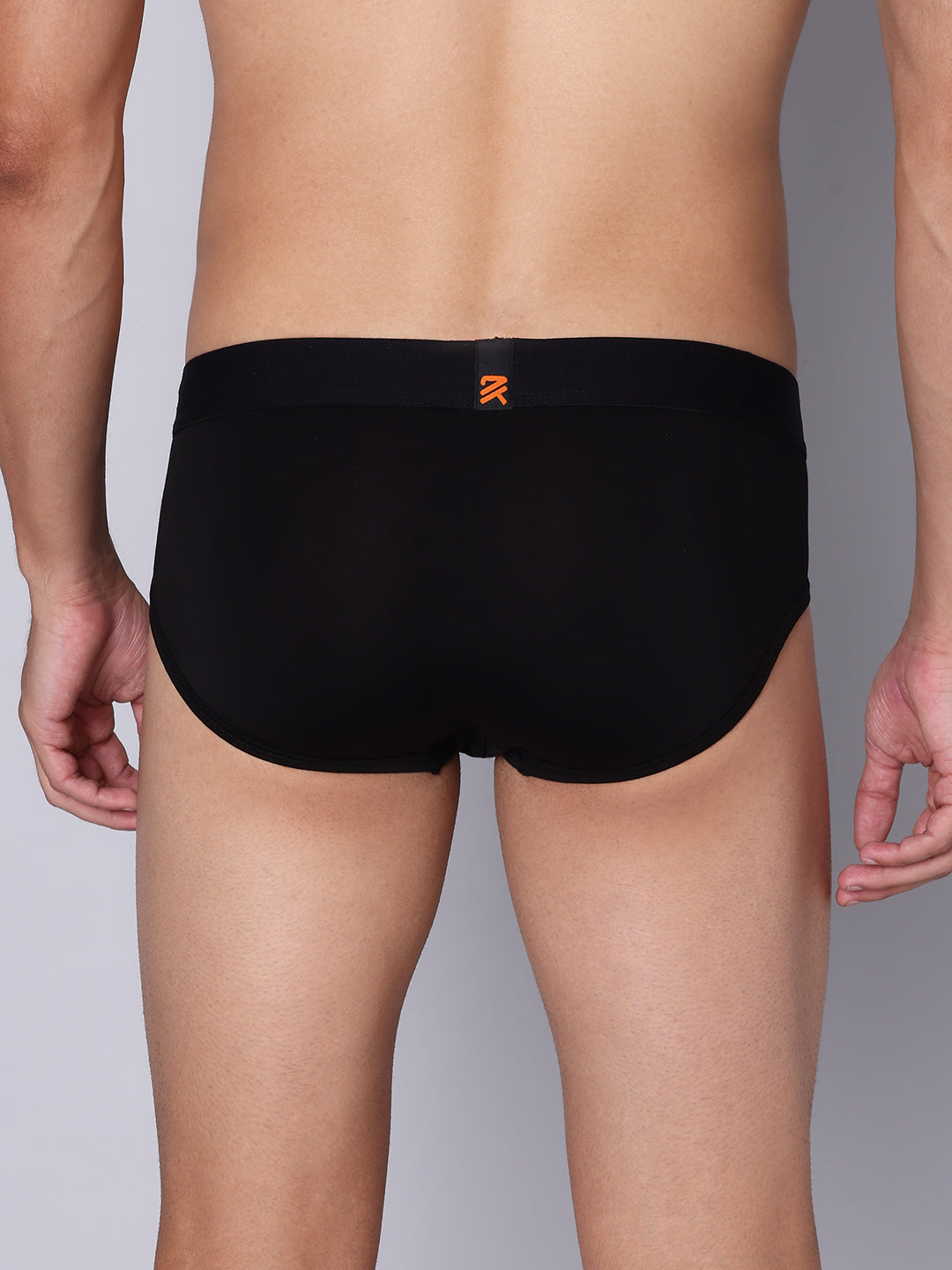Premium Men's Micro Modal Elastane Brief- Jet Black