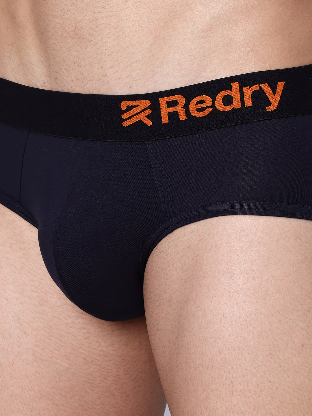 Premium Men's Micro Modal Elastane Brief- Jet Black