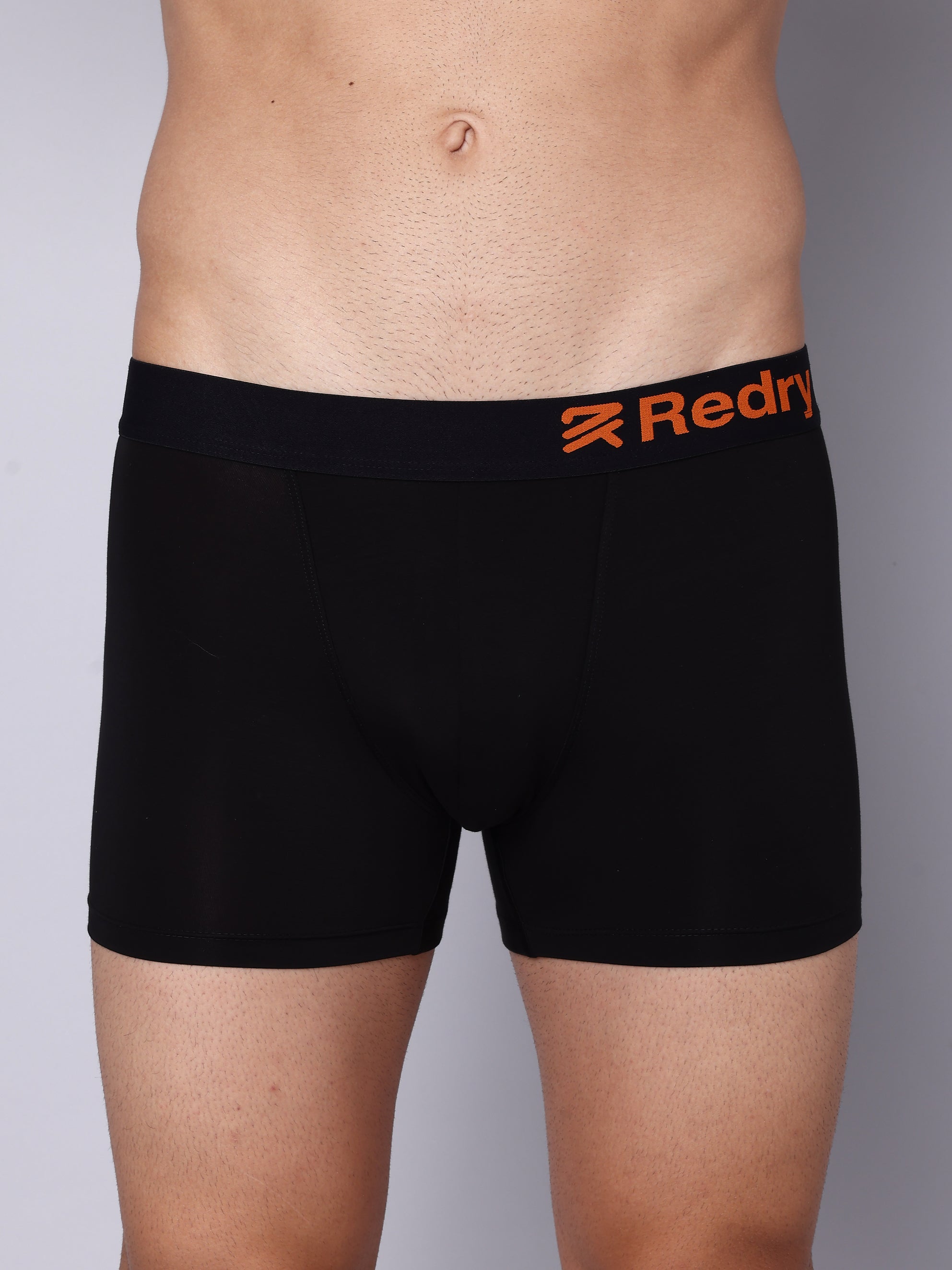Premium Men’s Micro Modal Elastane Trunk-  Jet Black