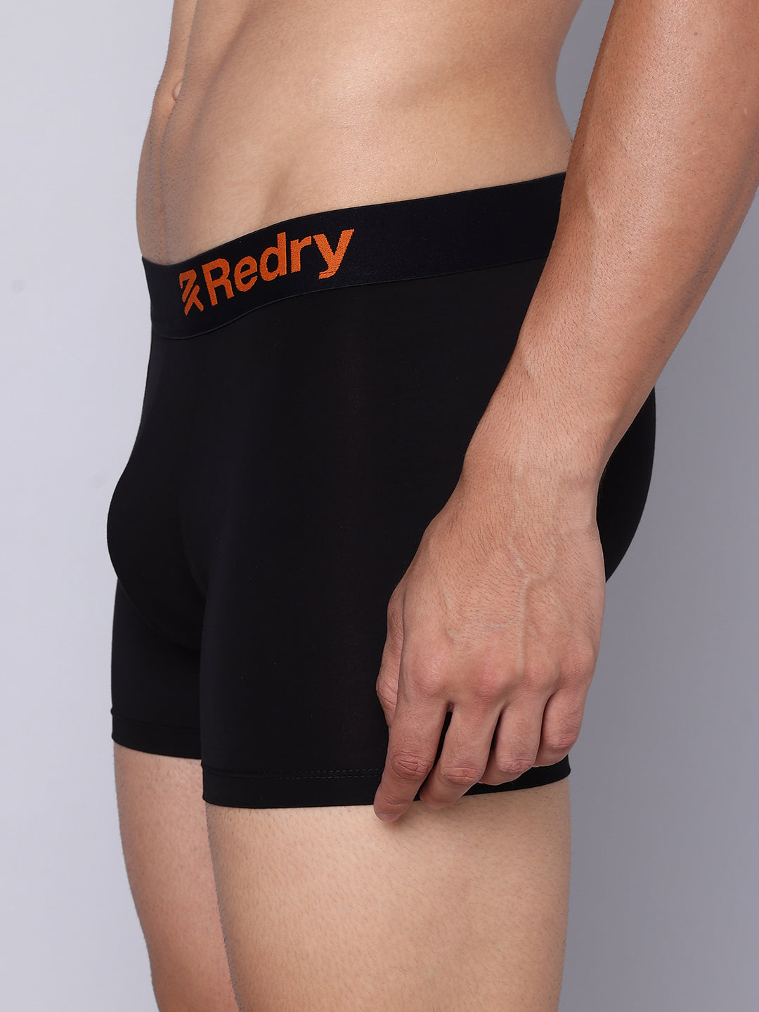 Premium Men’s Micro Modal Elastane Trunk-  Jet Black