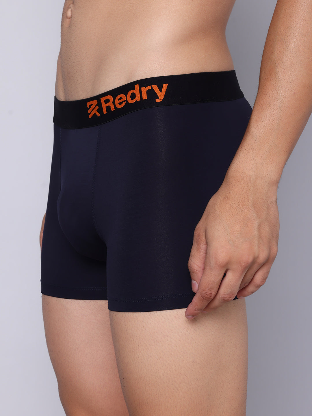 Premium Men's Micro Modal Elastane Trunk - Medival Blue