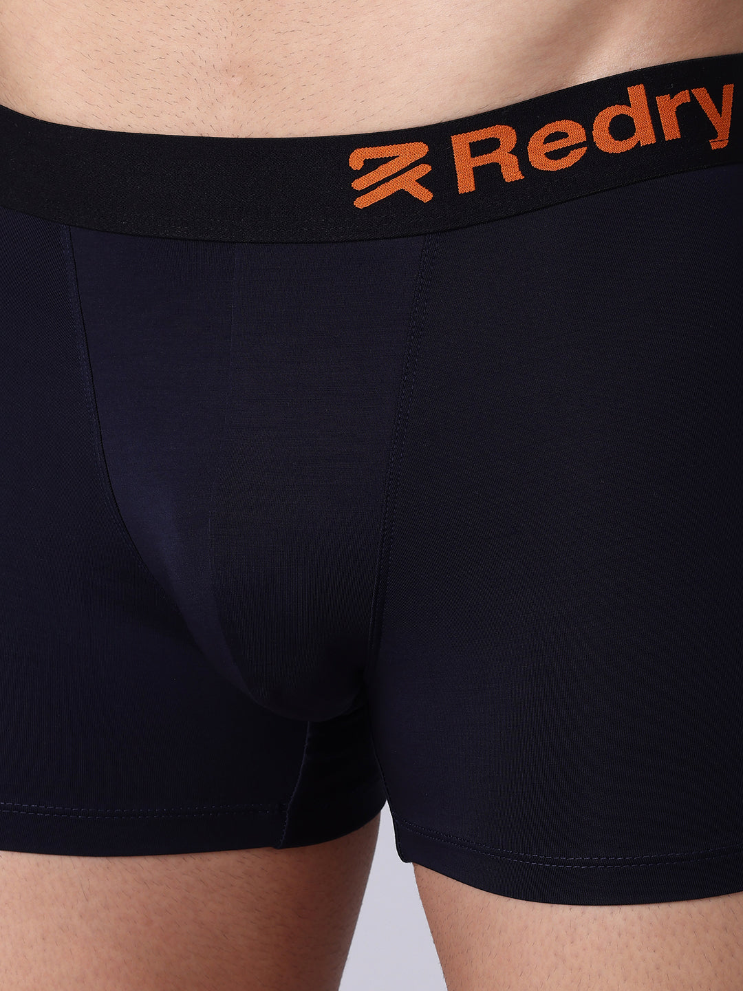 Premium Men's Micro Modal Elastane Trunk - Medival Blue