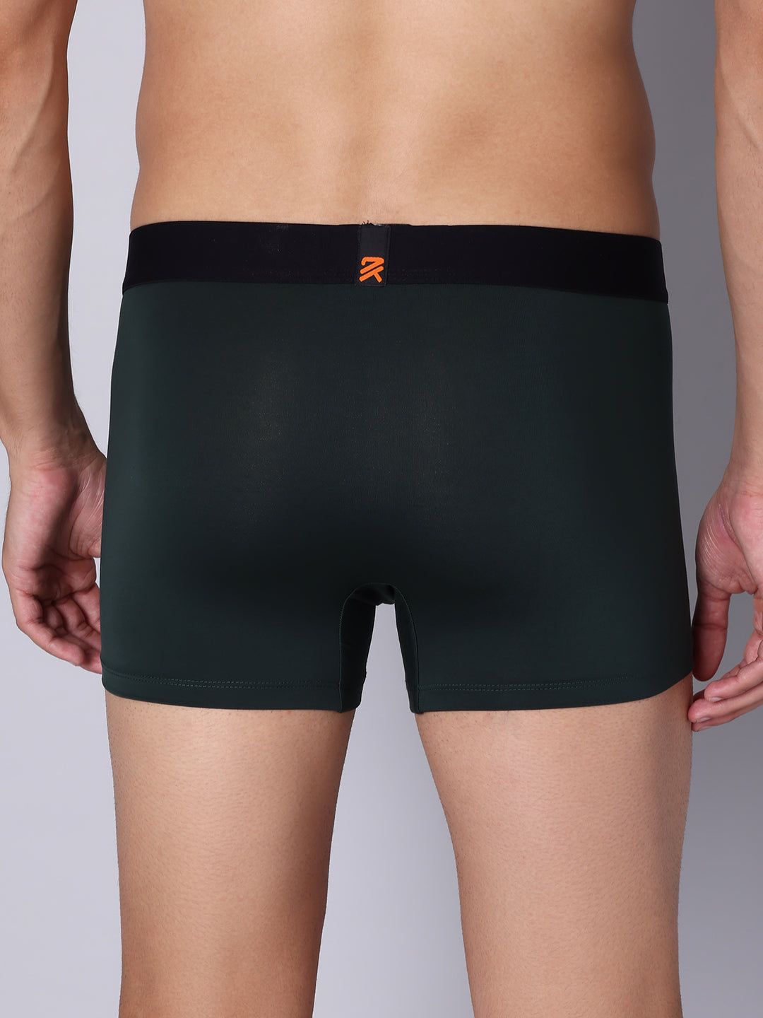 Premium Men's Micro Modal Elastane Trunk - Military Green