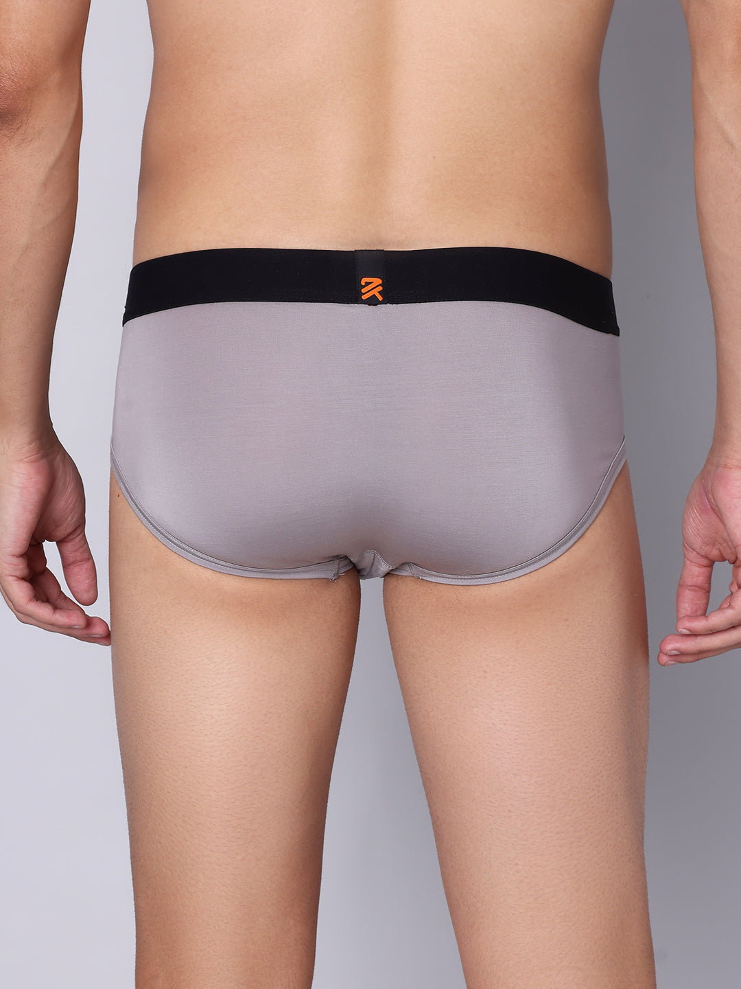 Premium Men's Micro Modal Elastane Brief- Gun Metal