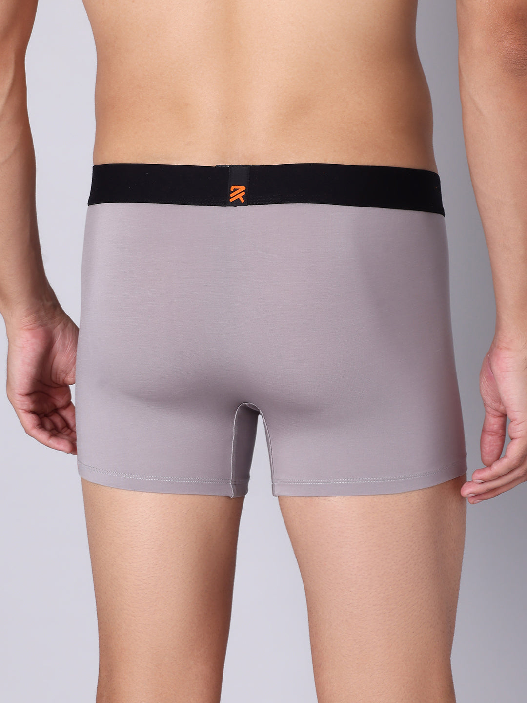 Premium Men’s Micro Modal Elastane Trunk-  Gun Metal