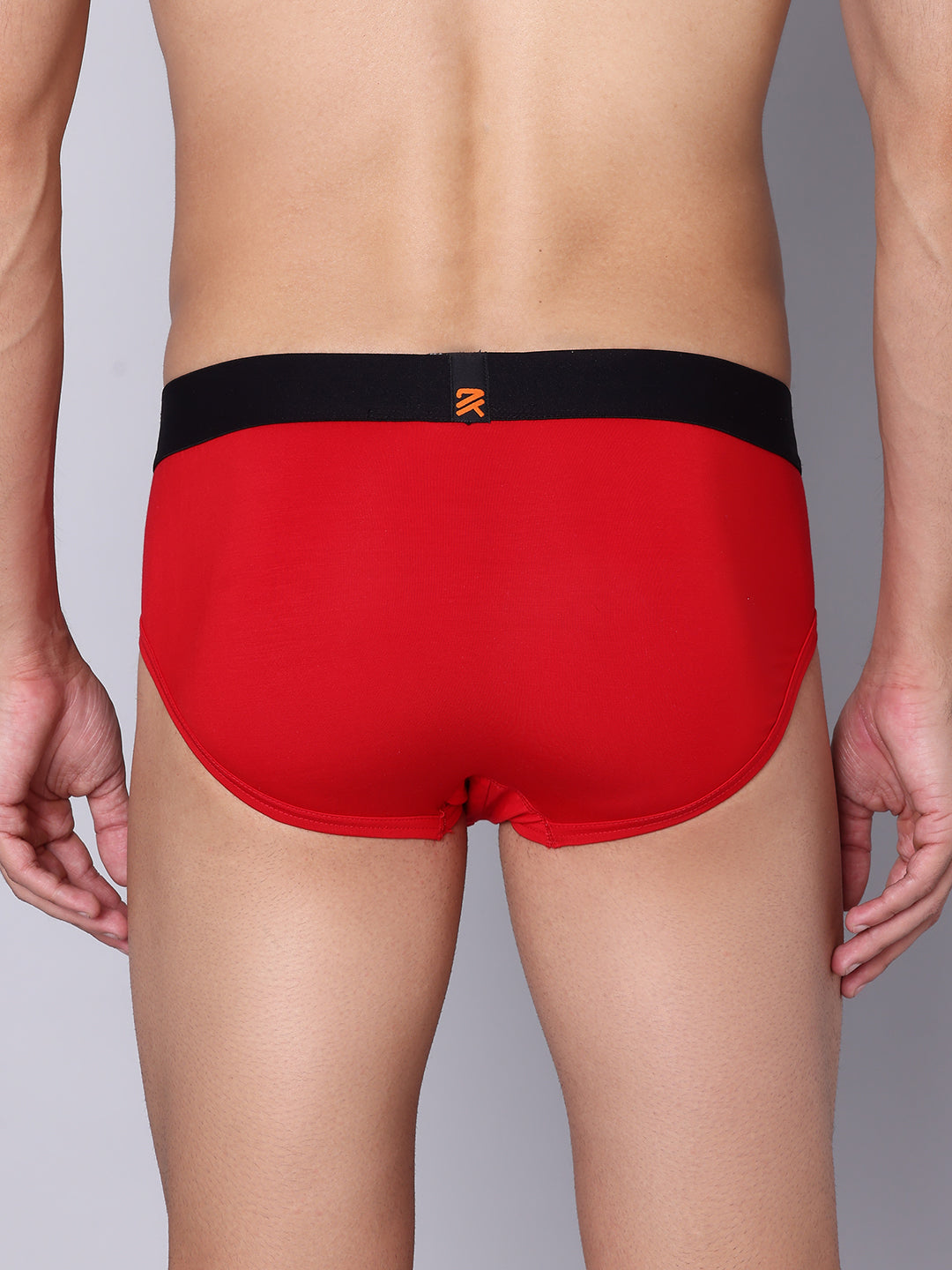Premium Men’s Micro Modal Elastane Brief- Tango Red