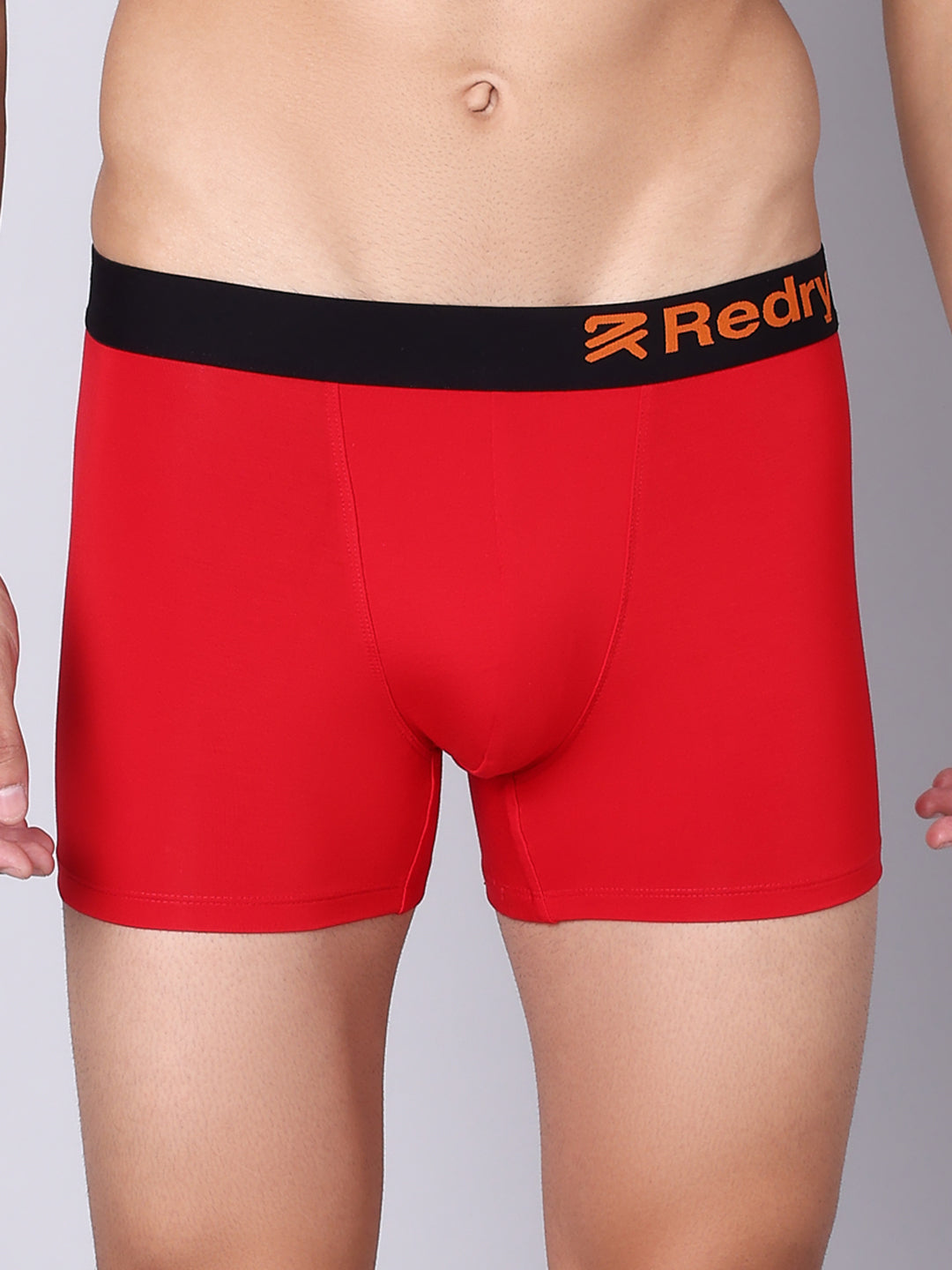 Premium Men’s Micro Modal Elastane Trunk-  Tango Red