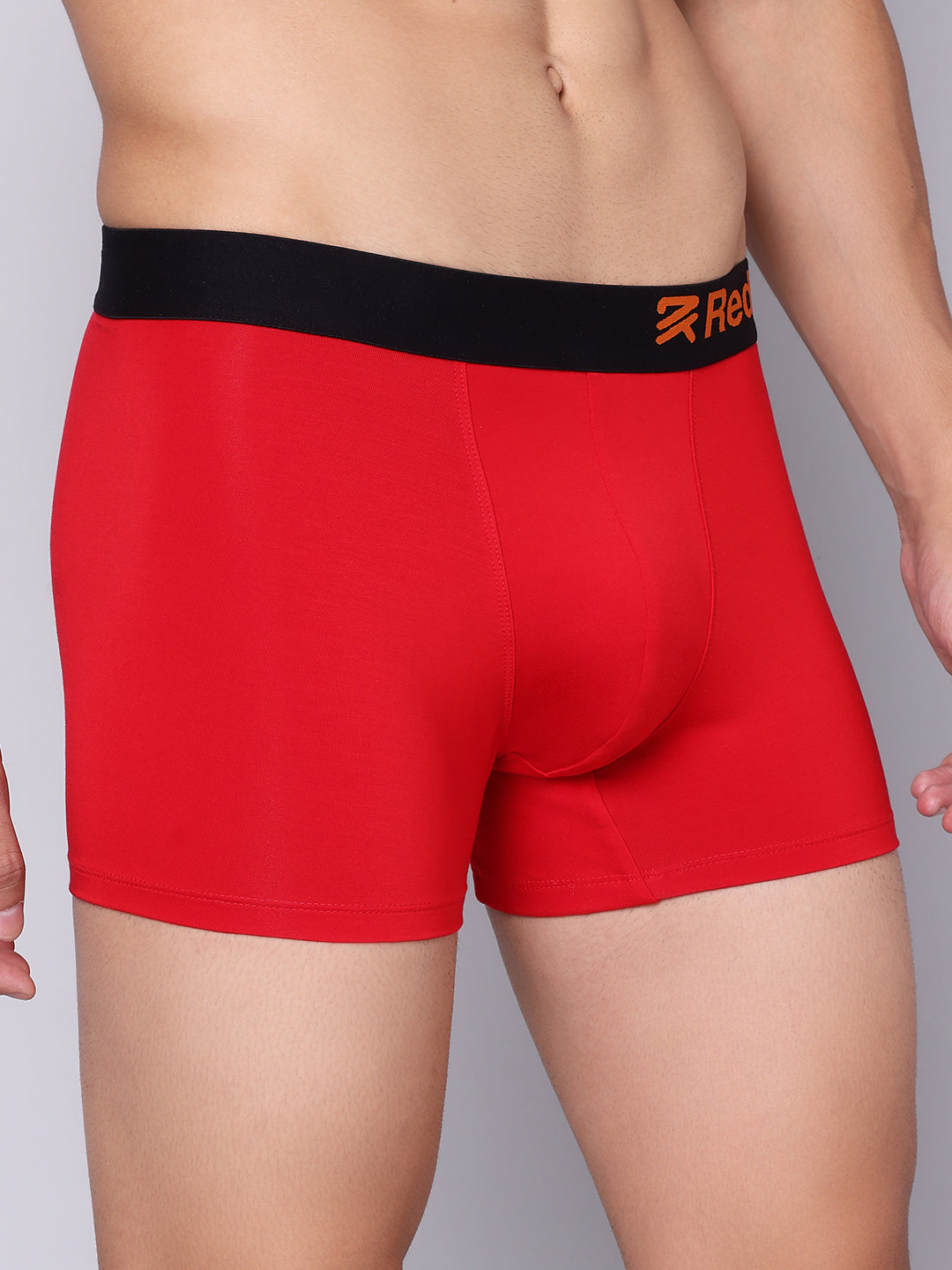 Premium Men’s Micro Modal Elastane Trunk-  Tango Red