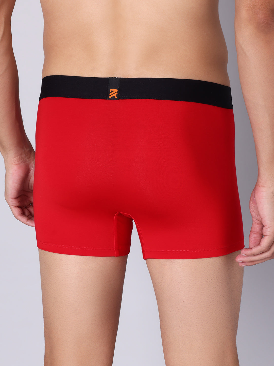 Premium Men’s Micro Modal Elastane Trunk-  Tango Red